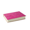 Pink Floral Leather Journal