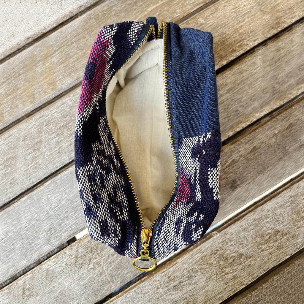 Woven Makeup Bag