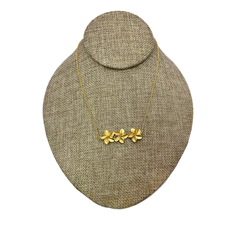 Short Plumeria Necklace