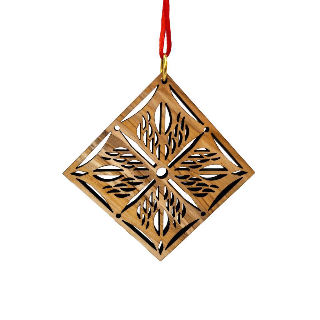 Enchanted Forest Snowflake Ornament