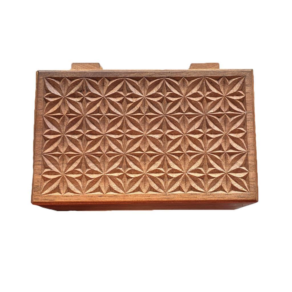 Carved Hinged Box