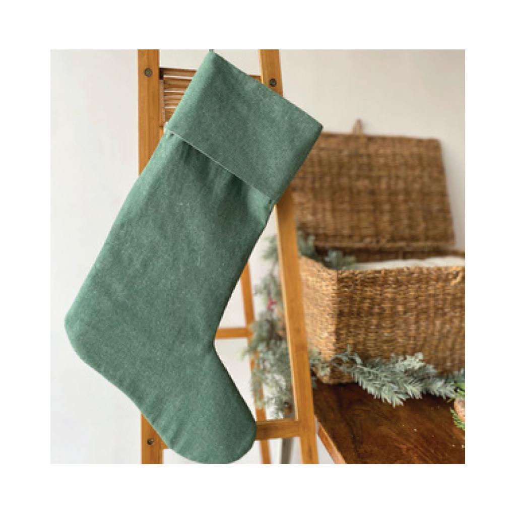 Hand Woven Christmas Stocking