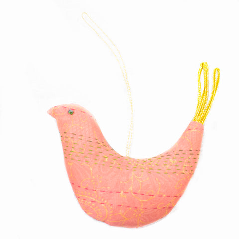 Salmon Bird Ornament