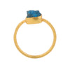 Gold Apatite Ring 7