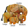 Small Patchwork Elephant - Various Colors