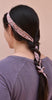 Navy Silk Hair Ribbon