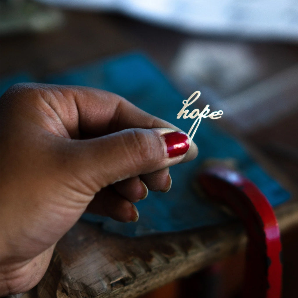 Gold Maya Hope Necklace