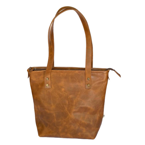 Brown Leather Tote