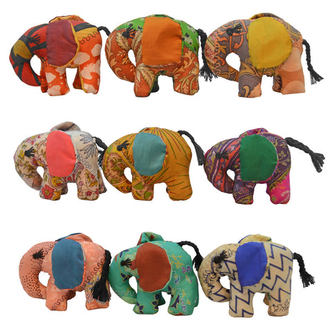 Mini Patchwork Elephant - Various Colors