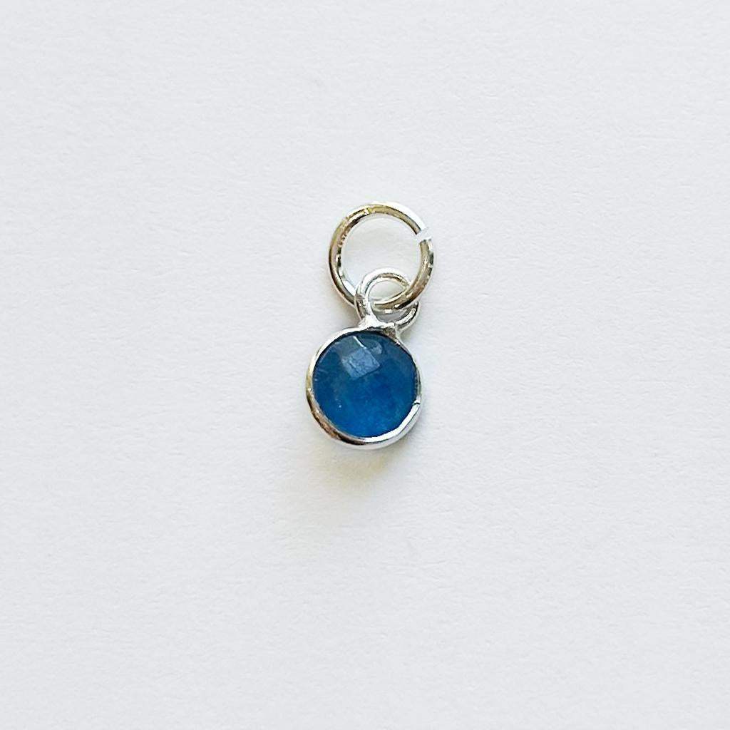 Silver Birthstone Charm