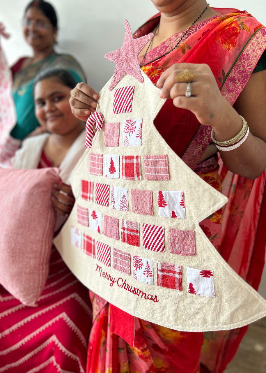 Embroidered Advent Calendar