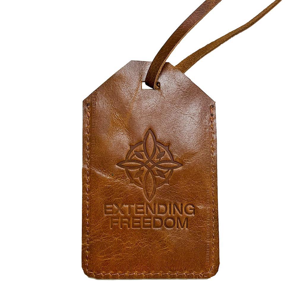 Leather Luggage Tag