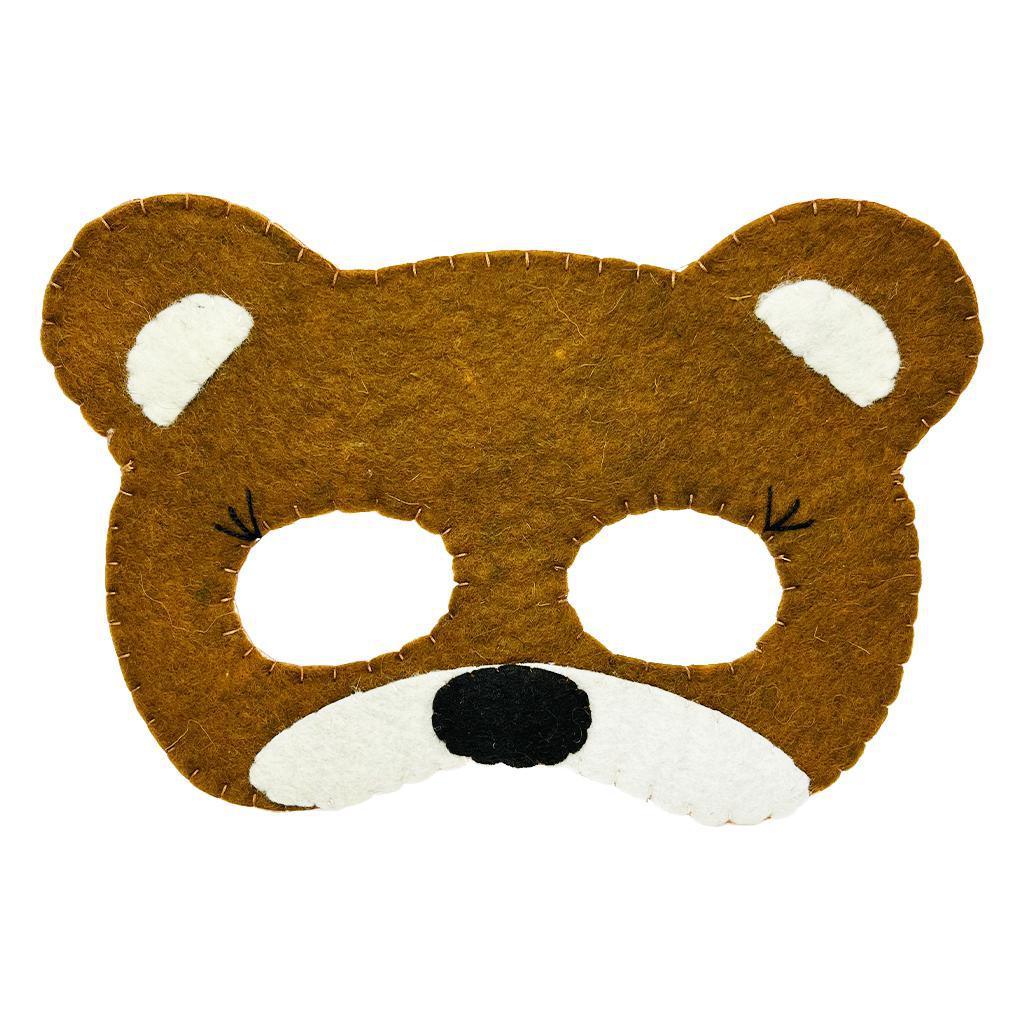 Felt Bear Face Mask