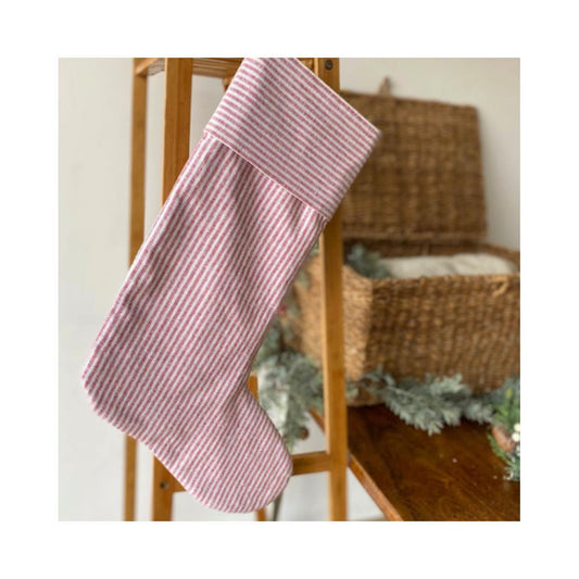 Hand Woven Christmas Stocking