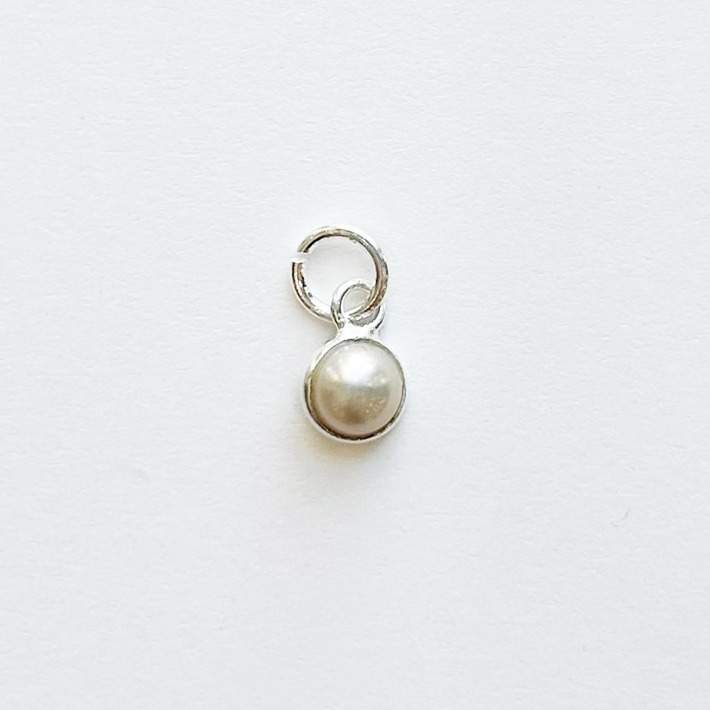 Silver Birthstone Charm
