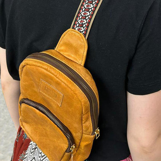 Crossbody Mini Backpack