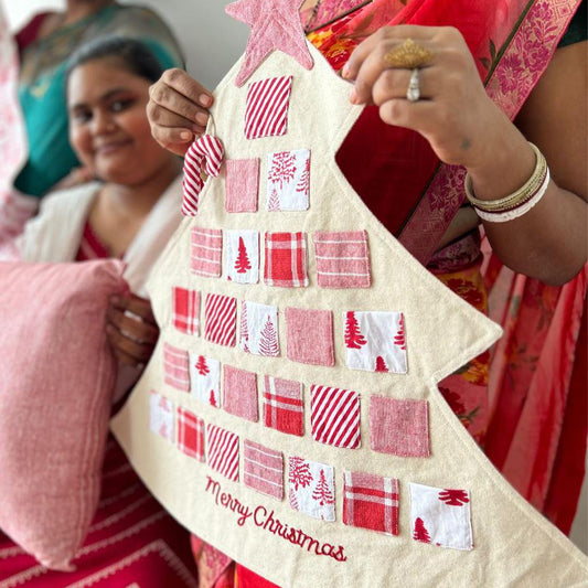 Embroidered Advent Calendar