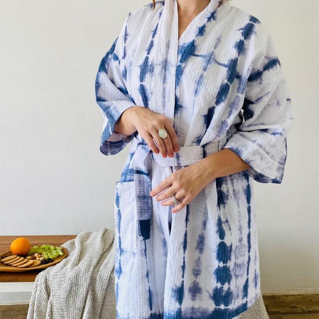 Shibori Robe