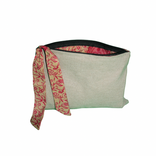 Canvas Makeup Bag