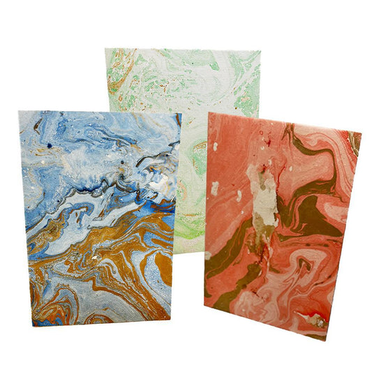 Handmade Marbled Card