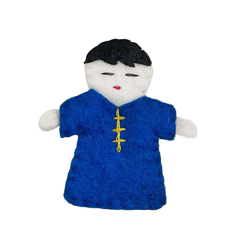 Children Around the World Finger Puppet Set