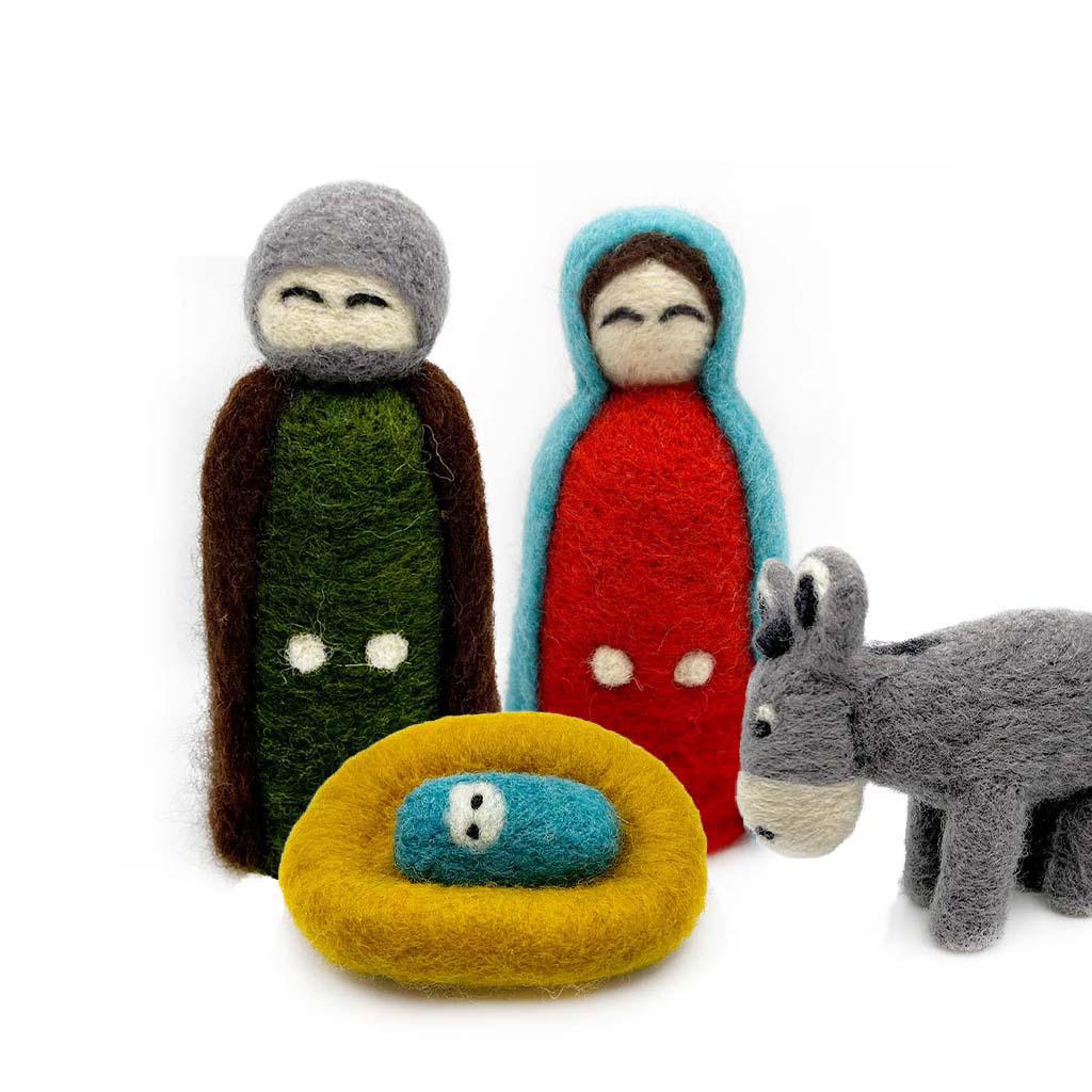 Noel 4-piece Nativity Set