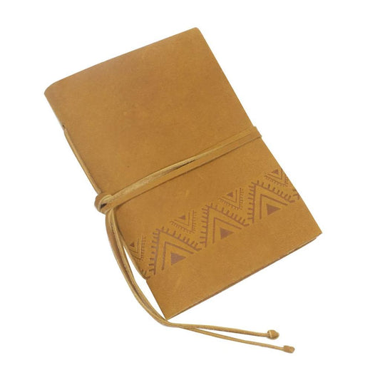 Leather Triangle Journal