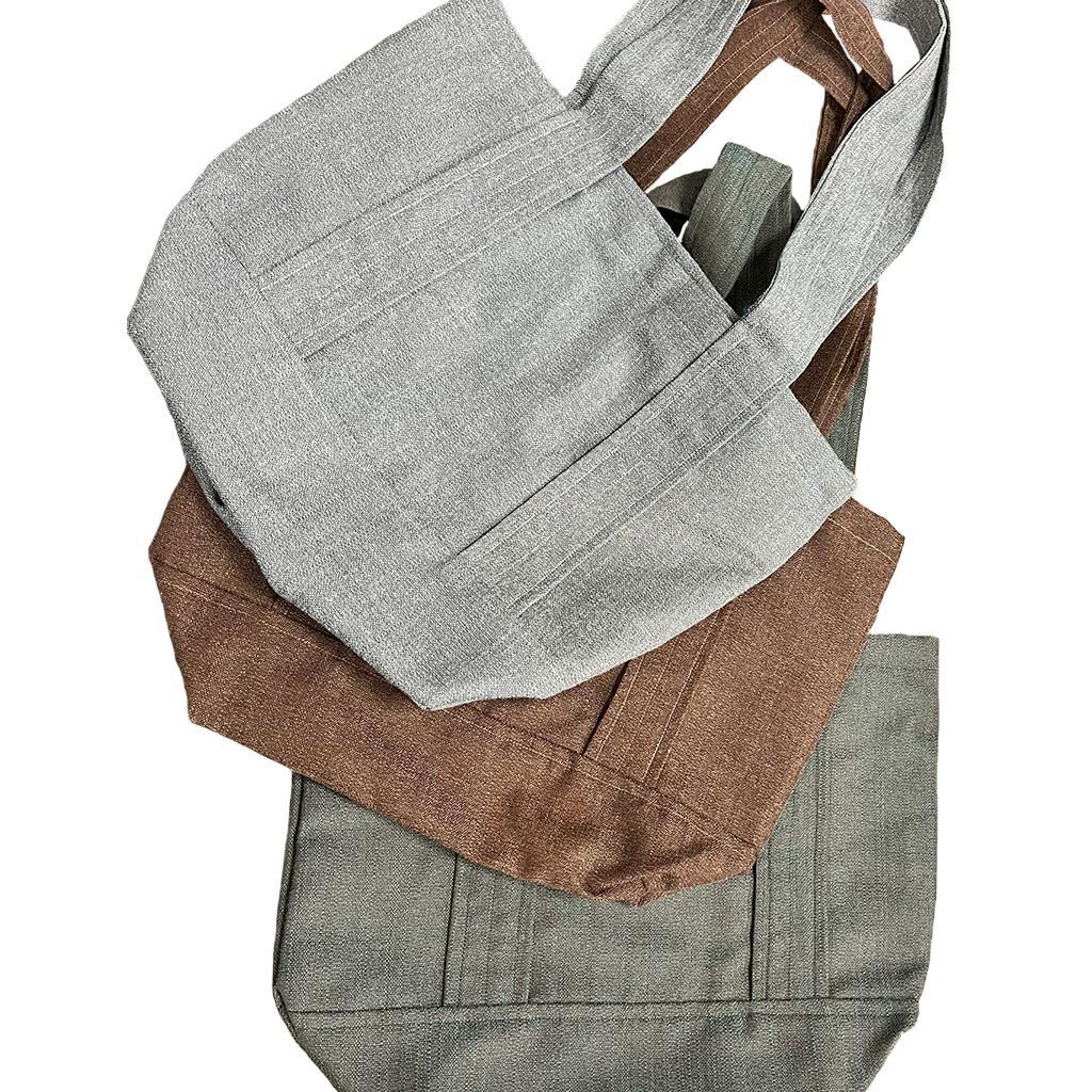 Solid Canvas Tote