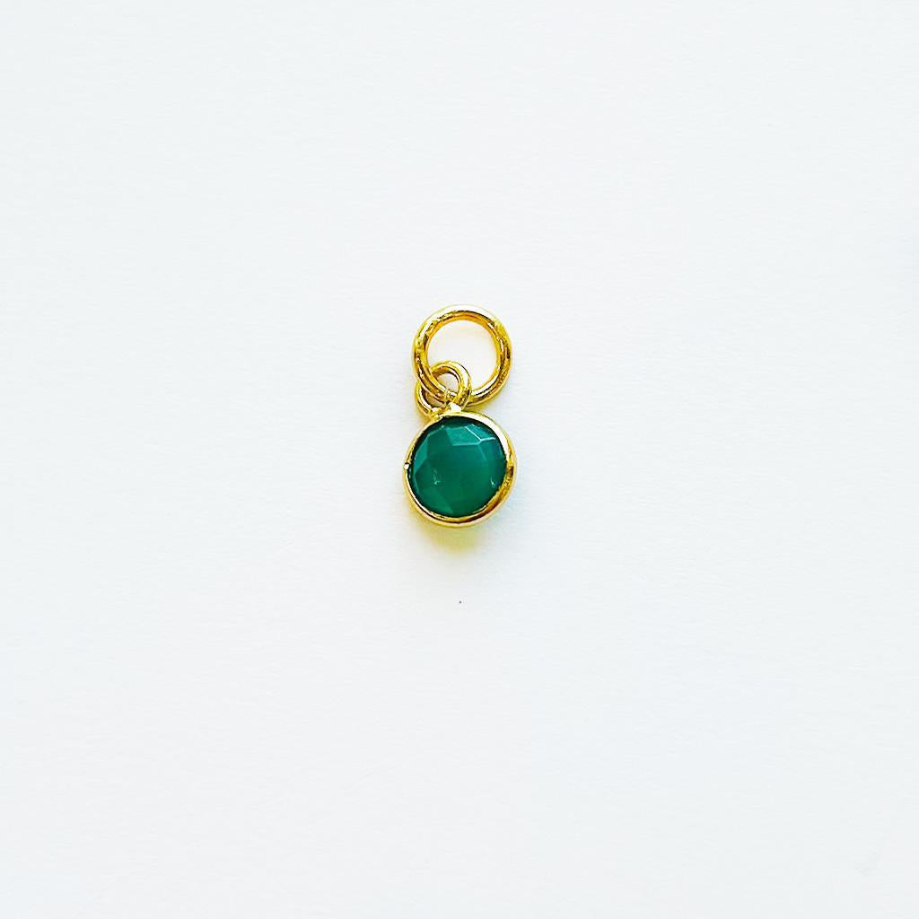 Gold Birthstone Charm