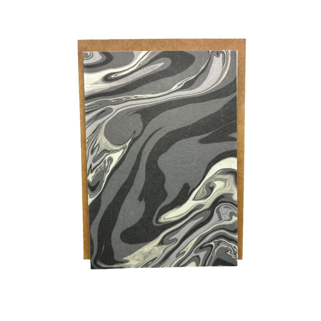 Grey Marbled Card Set