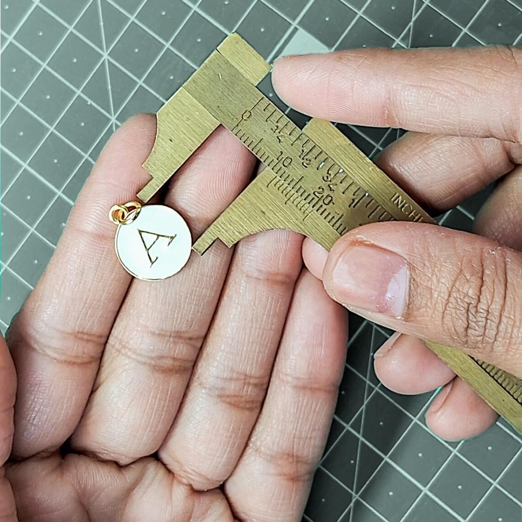 Gold Plated Alphabet Charm