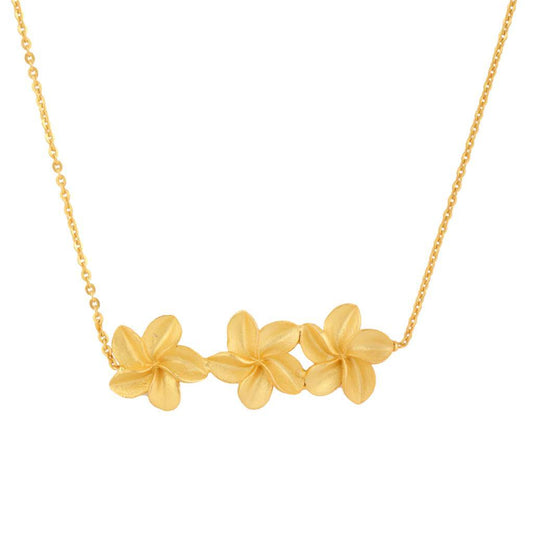 Short Plumeria Necklace