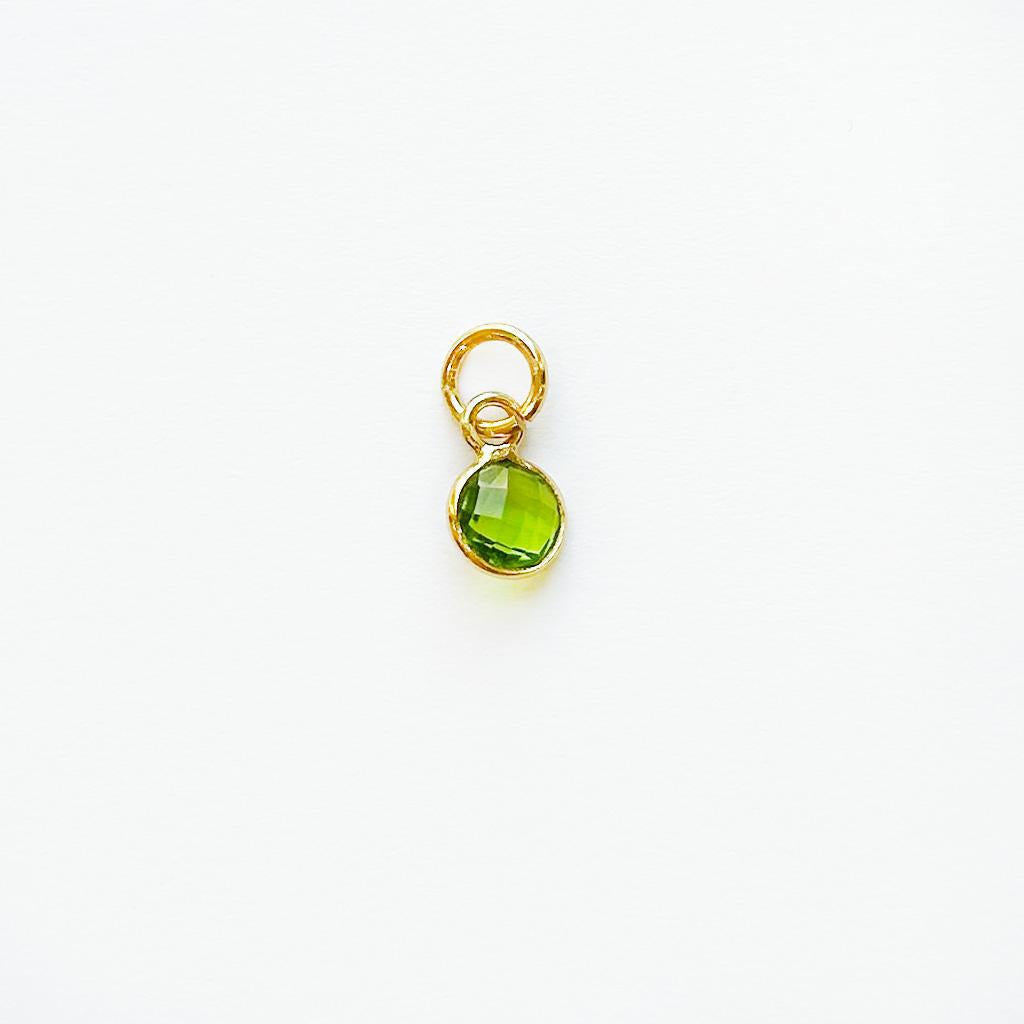 Gold Birthstone Charm