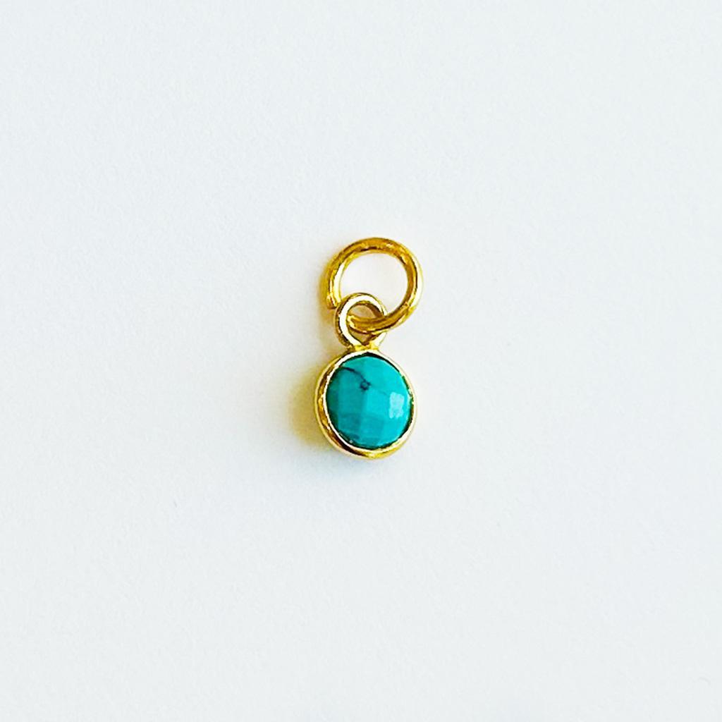 Gold Birthstone Charm