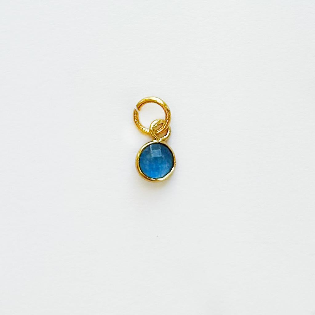 Gold Birthstone Charm