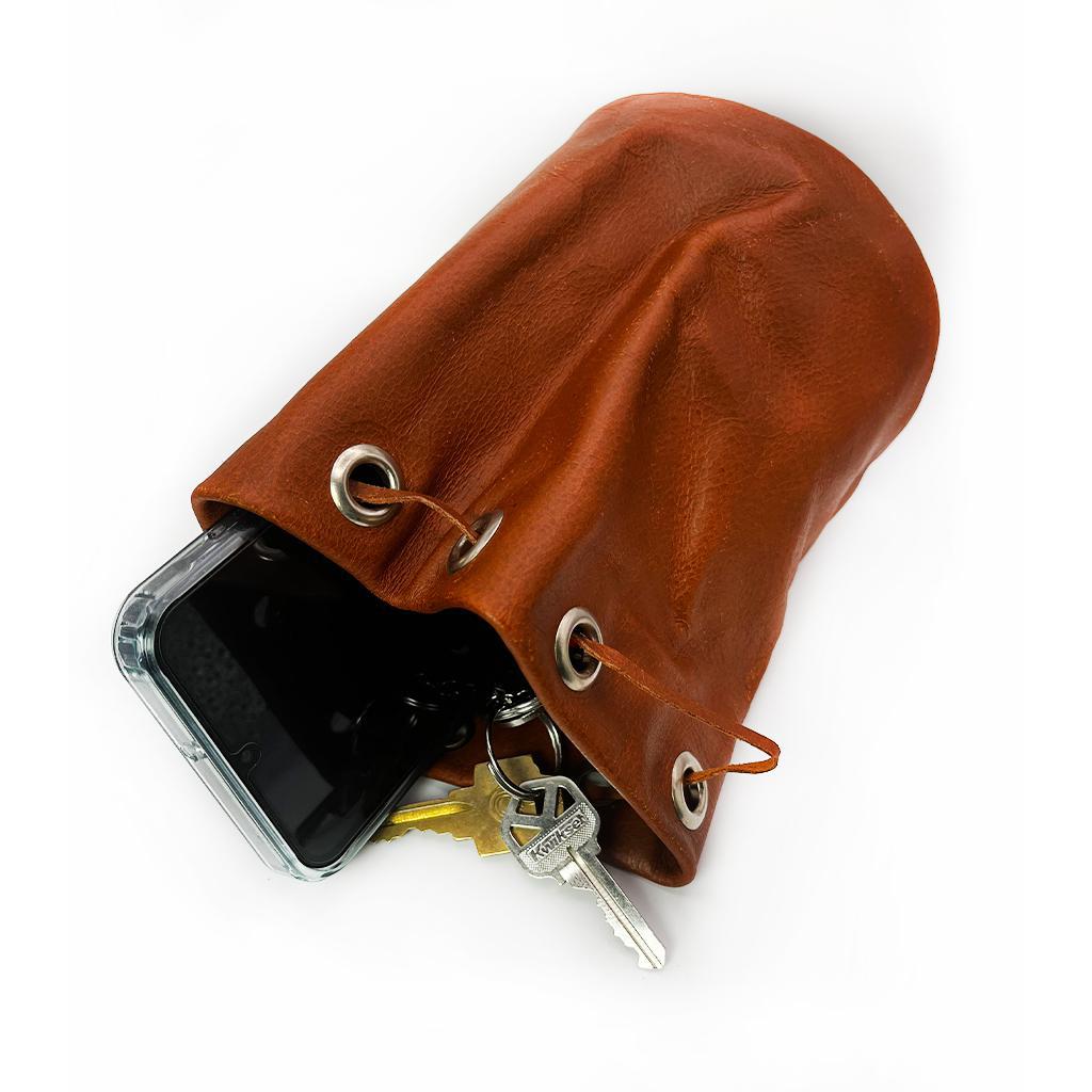 Leather Golf Pouch