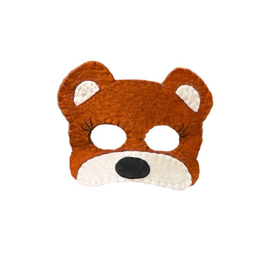 Felt Bear Face Mask