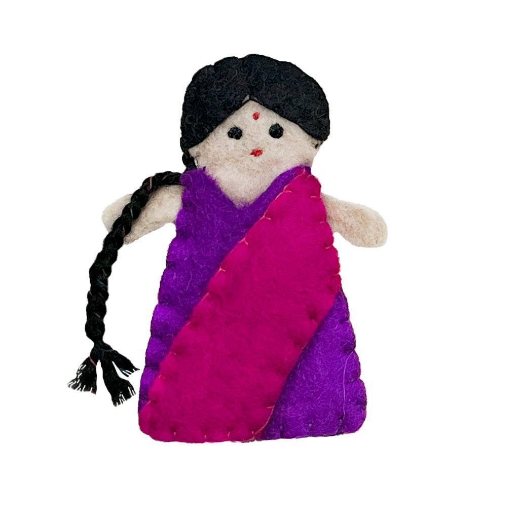 Children Around the World Finger Puppet Set