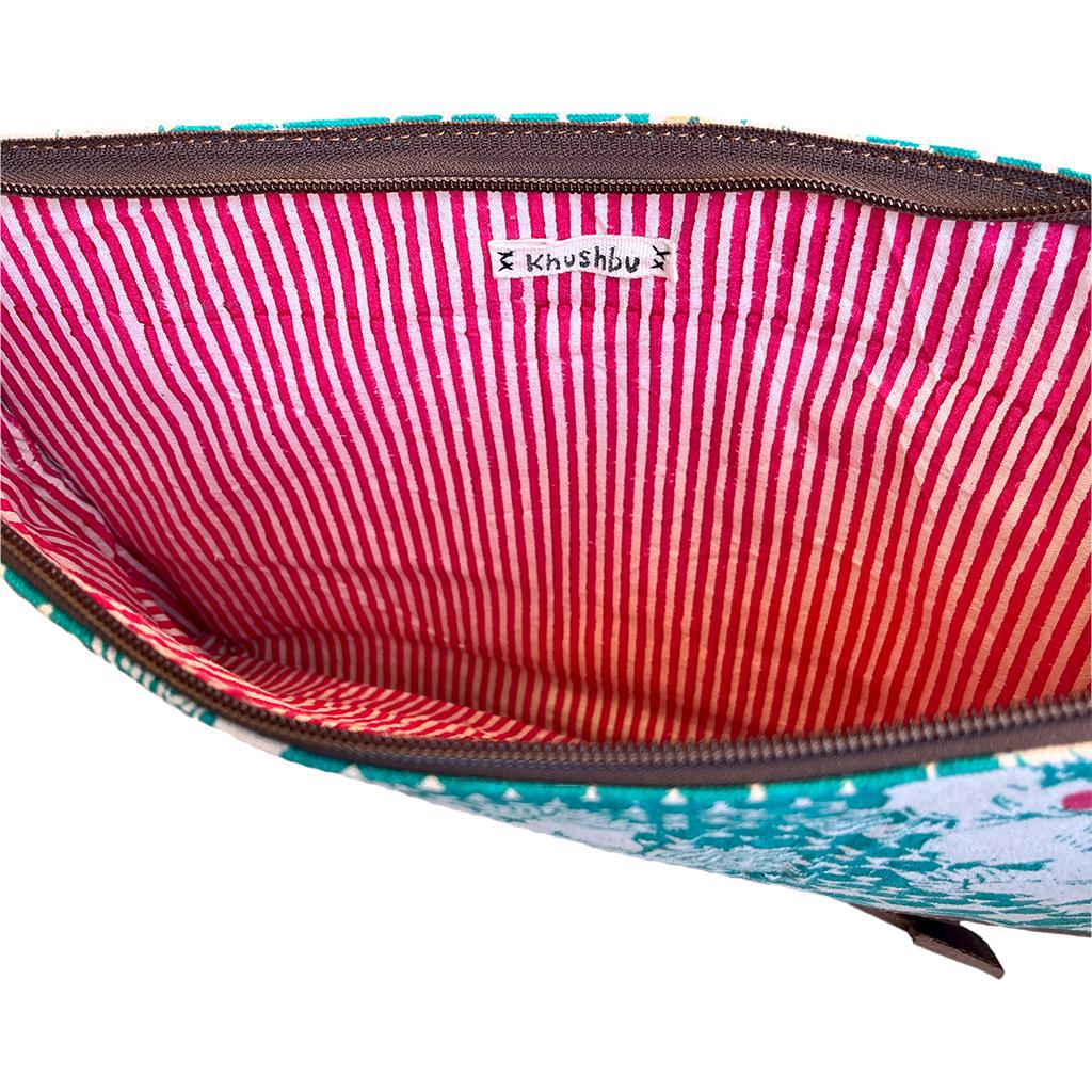 Hibiscus Print Laptop Sleeve