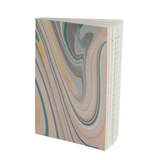 Rose Gold Marbled Journal