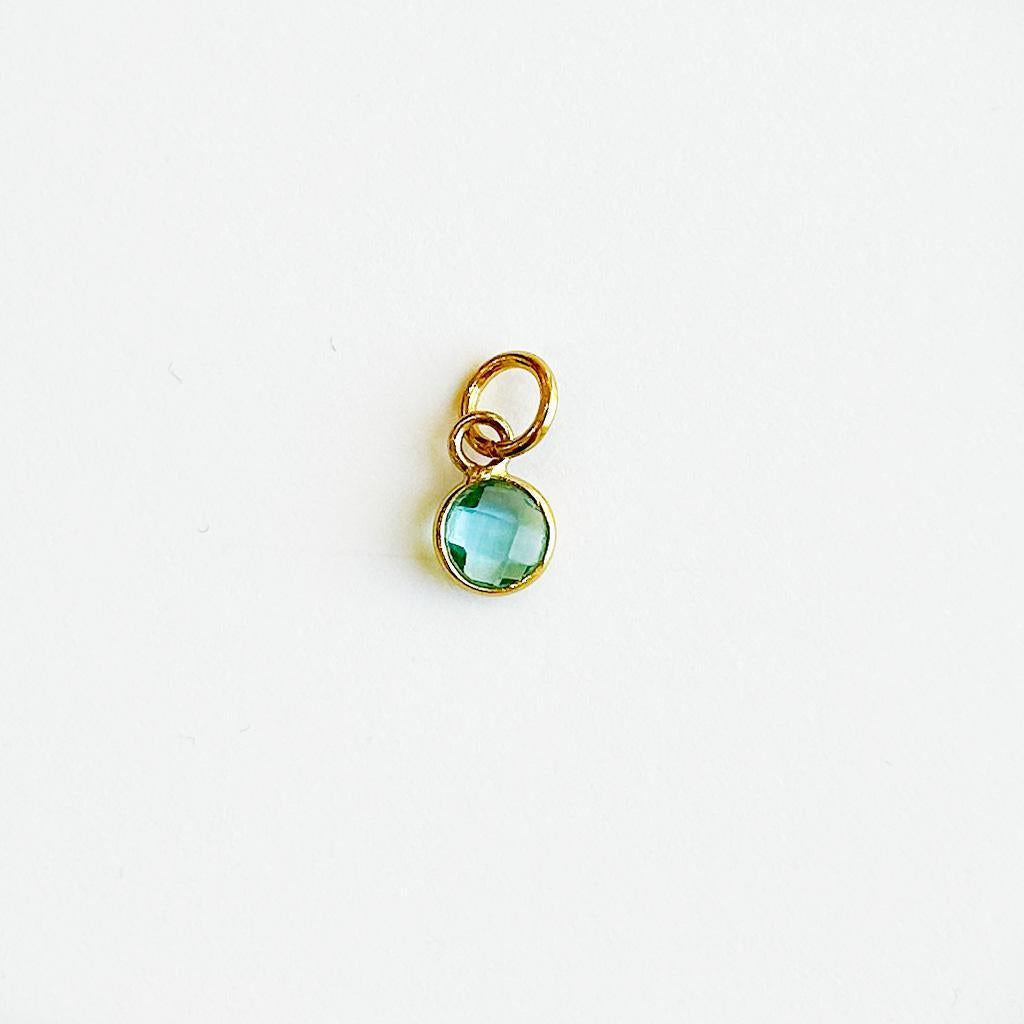 Gold Birthstone Charm