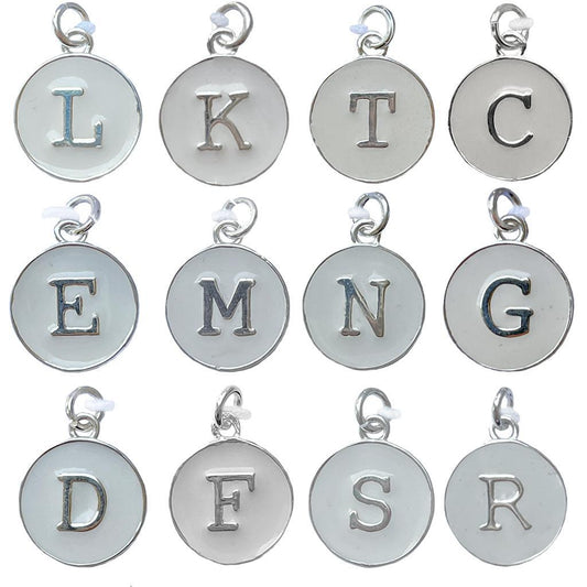 Sterling Silver Alphabet Charm