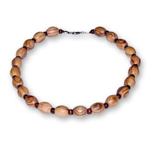 Brown Short Beaded Necklace