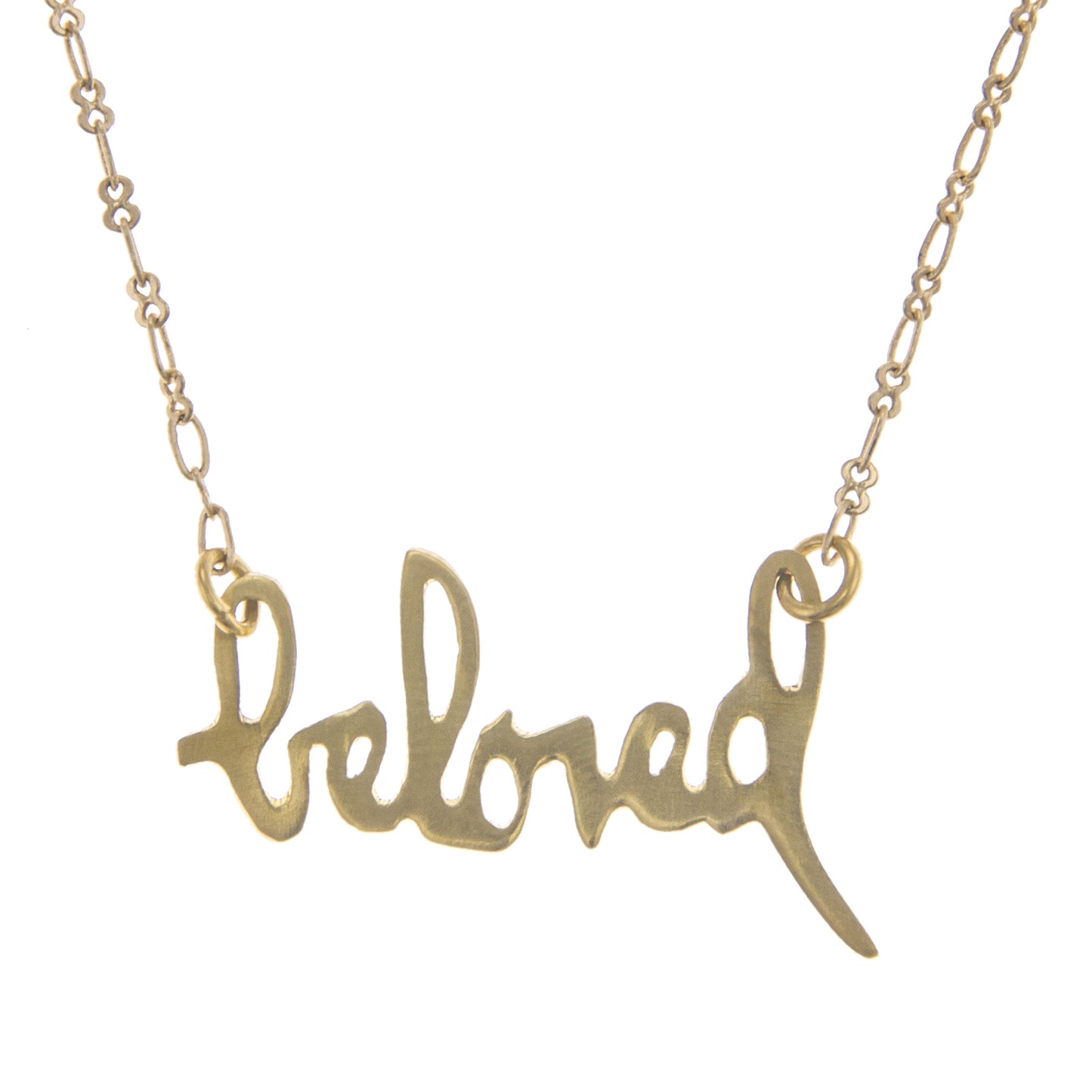 Beloved Brass Necklace