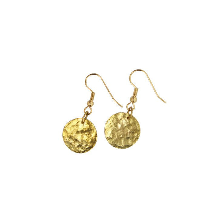 Luna Brass Earrings