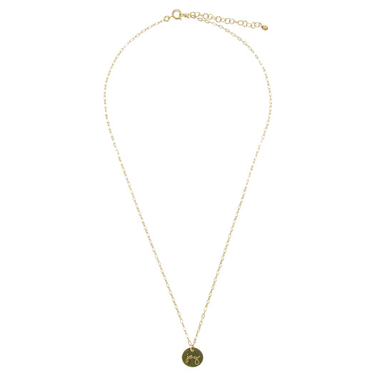 Joy Brass Necklace