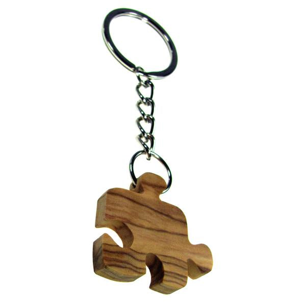 Puzzle Piece Keychain