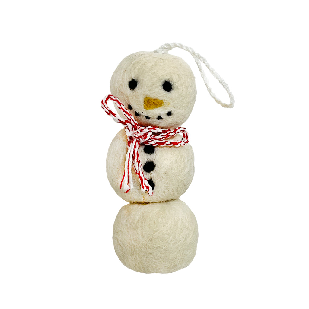 3-Tiered Felt Snowman