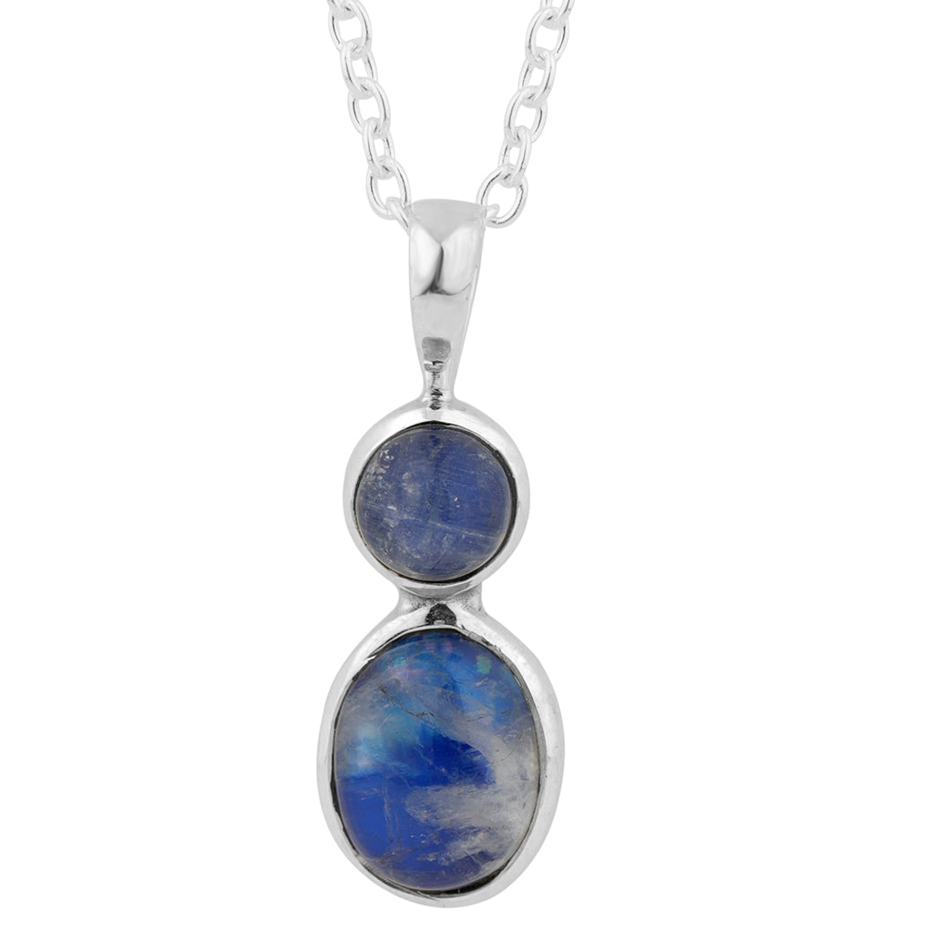 Enamel & Moonstone Necklace