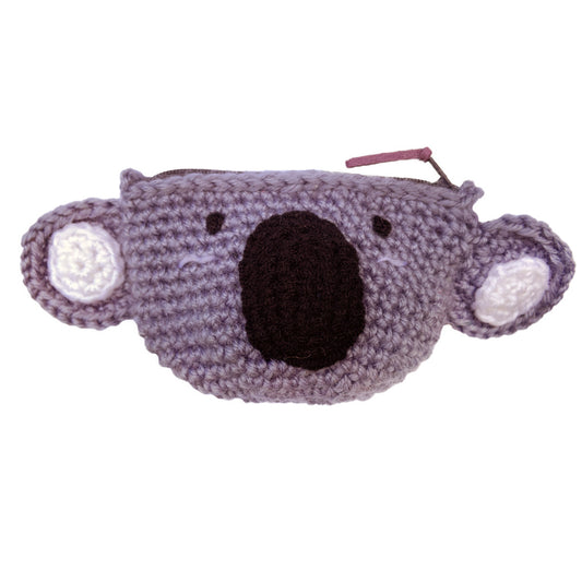 Crochet Koala Coin Purse